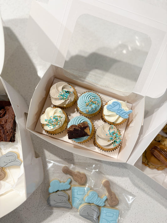 Father’s Day mini cupcakes